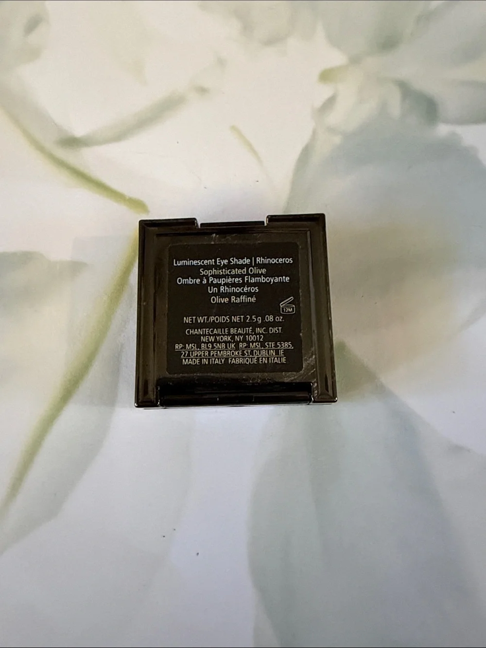 Chantecaille luminescent eye shade rhinoceros nwob